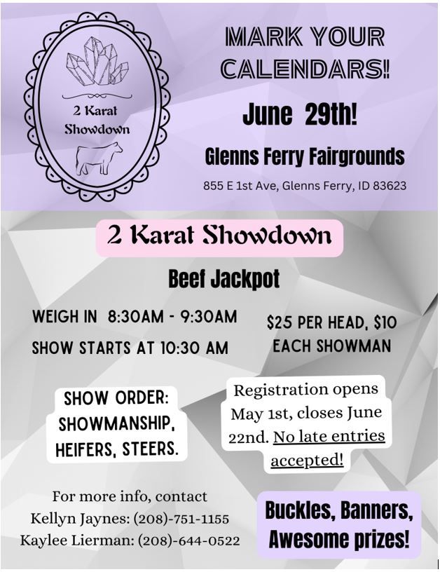 Elmore County Fair and Rodeo Glenns Ferry, ID