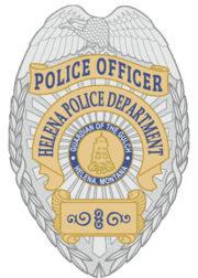 helena pd mt police badge
