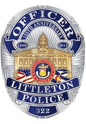 littleton co police badge