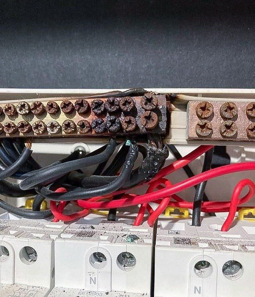 A Bunch of Wires Are Connected to a Electrical Box — J T Walker Solar & Electrical In Taree, NSW