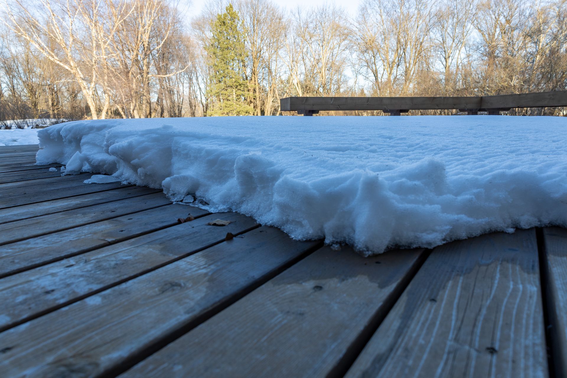 freeze thaw cycles cause deck aging and repairs