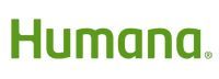 The humana logo is green and white on a white background.