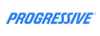 The word progressive is written in blue on a white background.