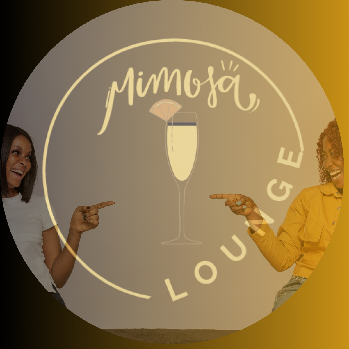 Mimosa lounge logo|Mind Escape Vibe| Stress Management| Self- Care