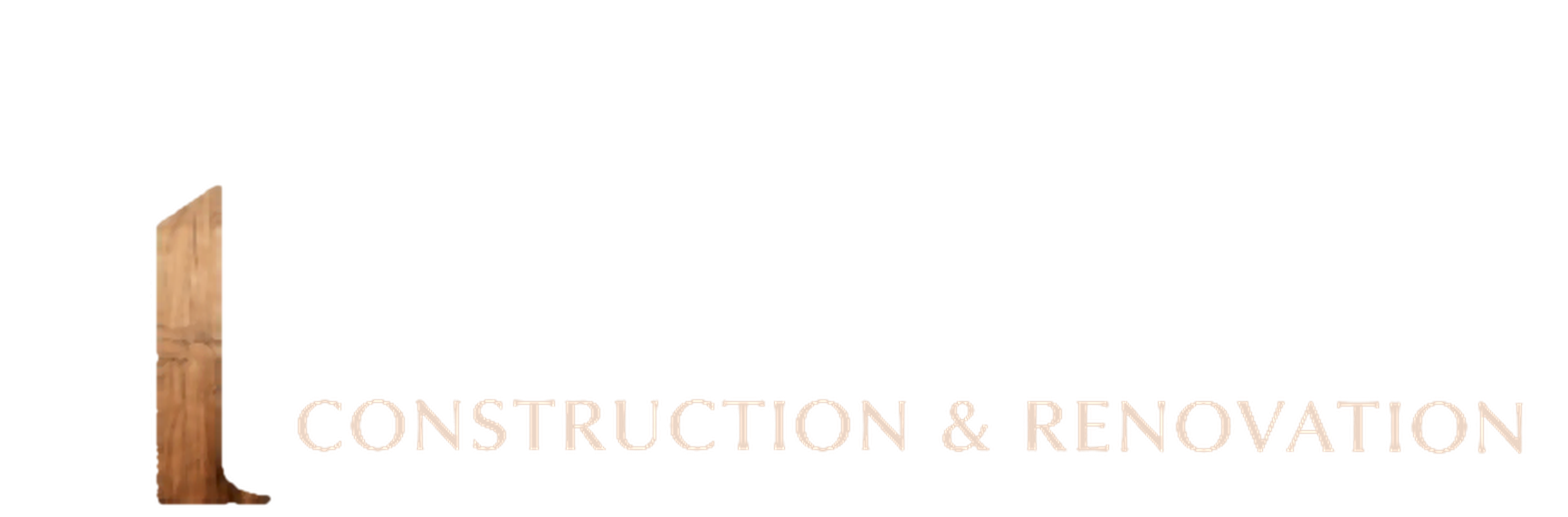Outdoor Effects logo with crossed garden tools in beige on white background