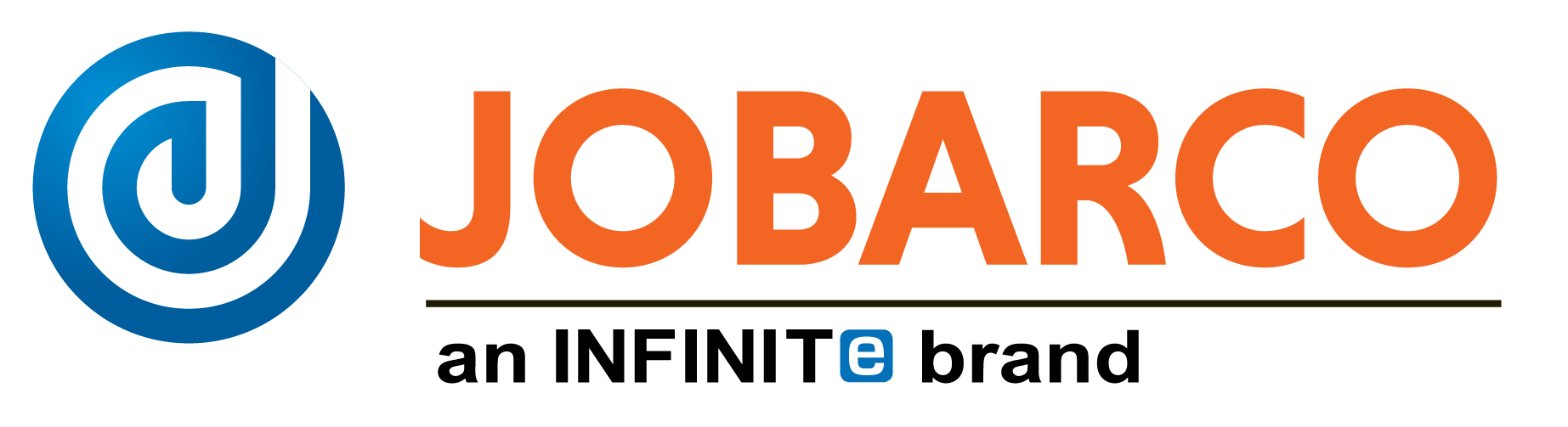 De logo's van JOBARCO en Cable Connectivity Group naast elkaar op een witte achtergrond.