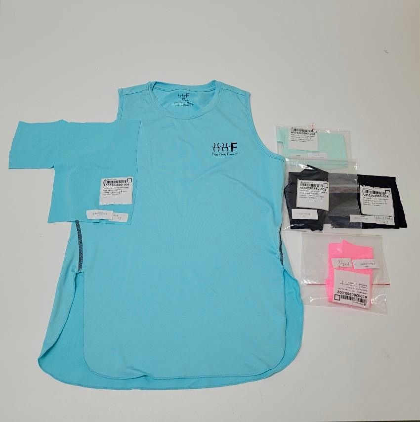 Happy Healthy Fitness Activewear Fabric Testing
