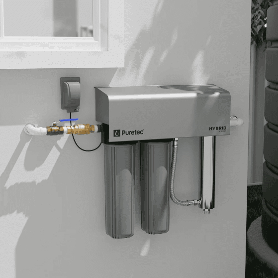 outdoor water filtration system