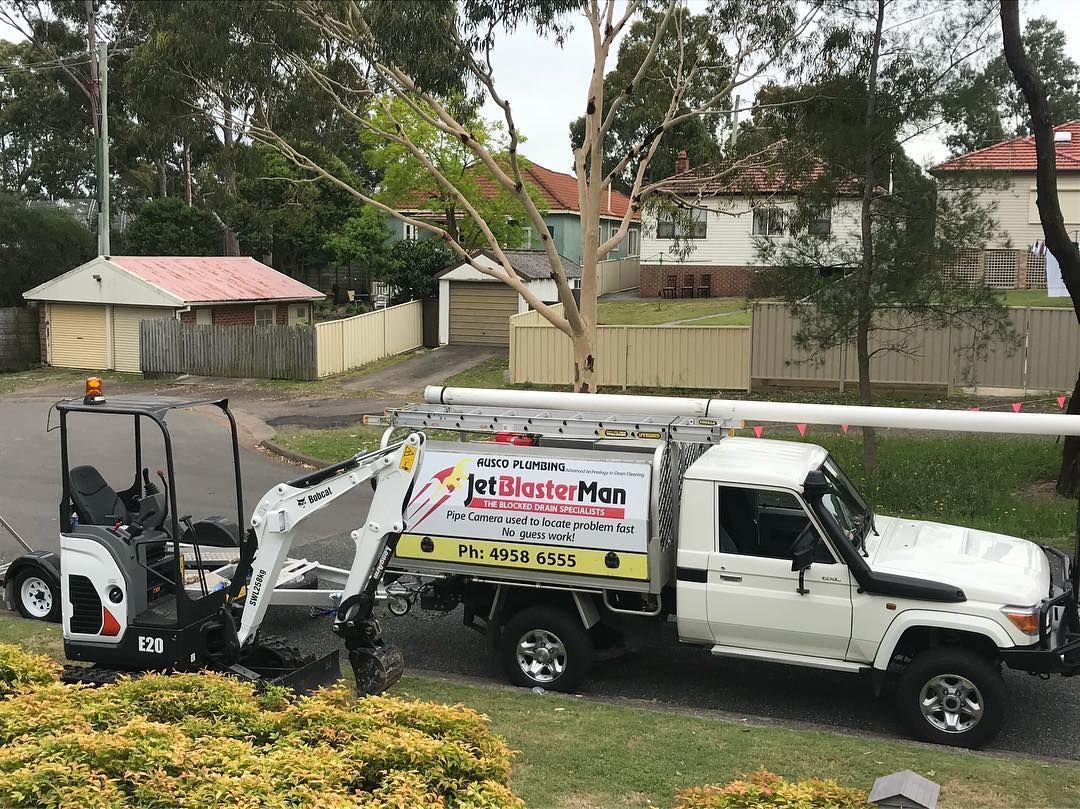 Jet Blaster Man's truck in Lake Macquarie