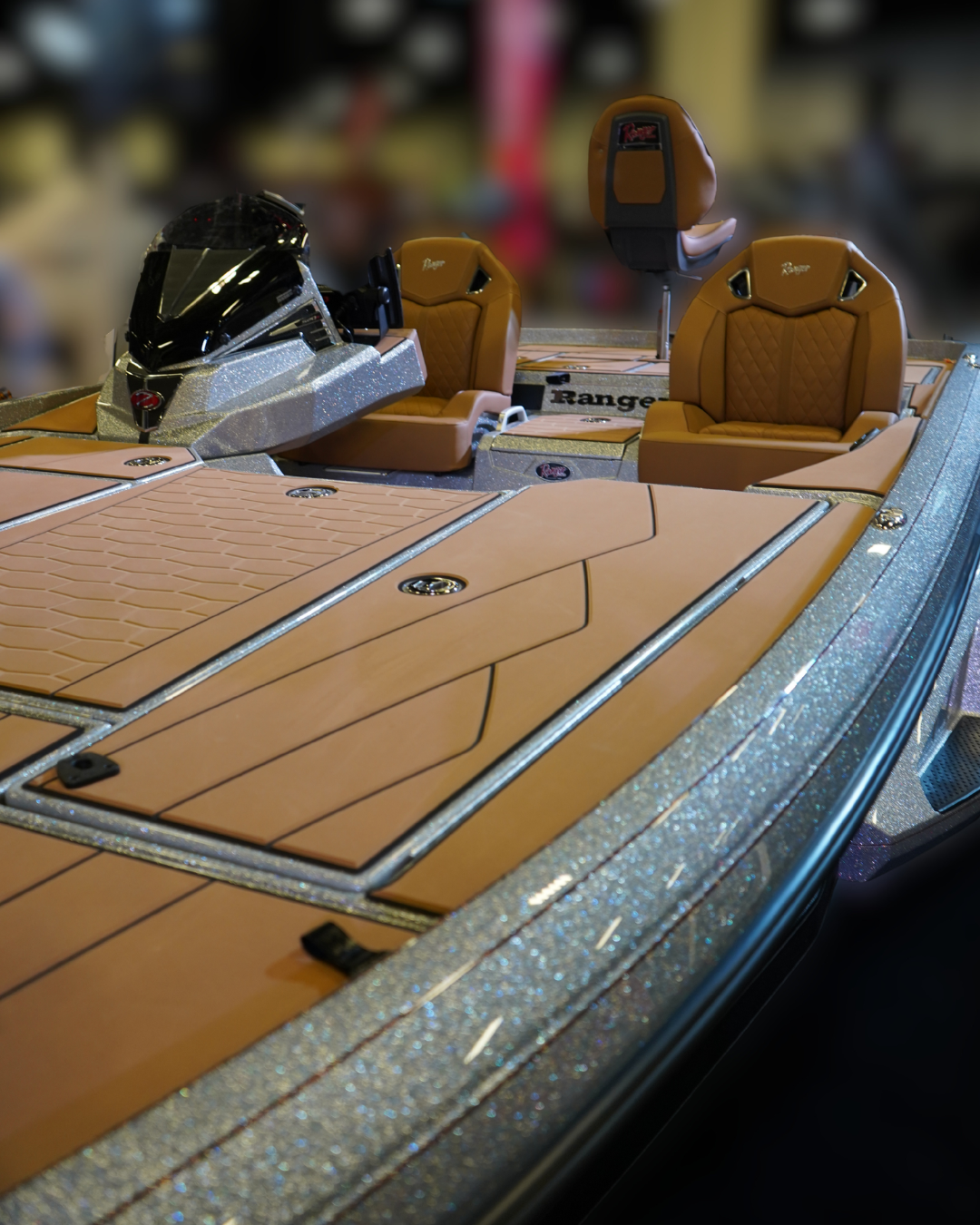 Ranger boat upgrade with premium marine flooring