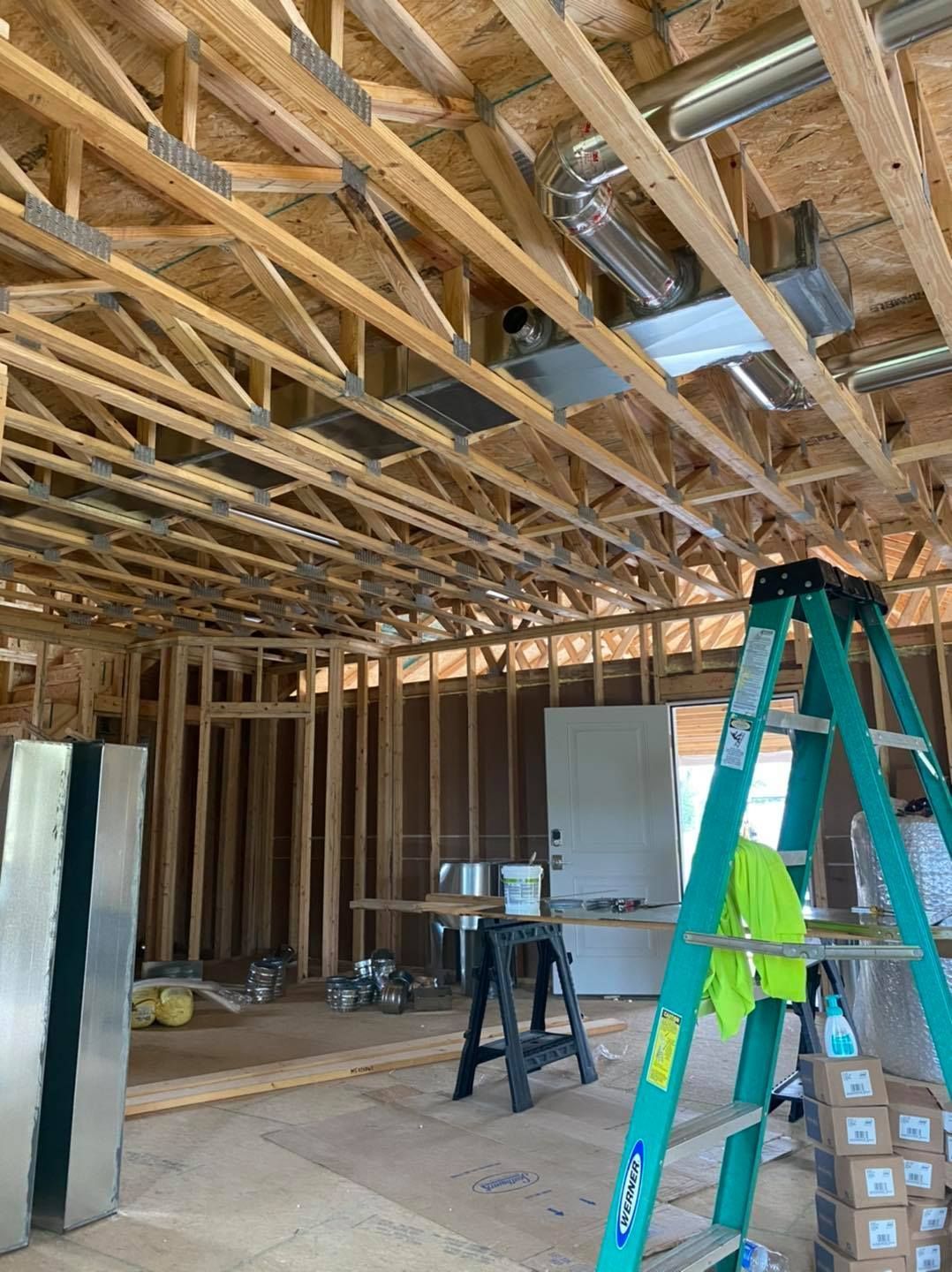 Home Construction In Progress — LaGrange, KY — Comfort Zone