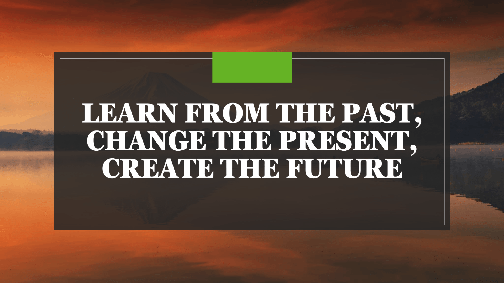 Learning from experiences