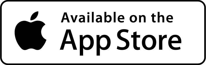 The apple logo is available on the app store.
