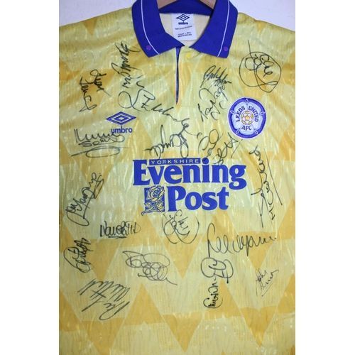 Leeds United Football Shirt Sold at Morley Auctioneers In Leeds. Sell Your Sporting Memorabilia With Morley Auctioneers