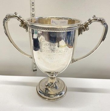 Sterling Silver Hallmarked Trophy Sold at Morley Auctioneers In Leeds. Sell Your Silver With Morley Auctioneers Today