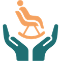 Post-hospitalization care icon
