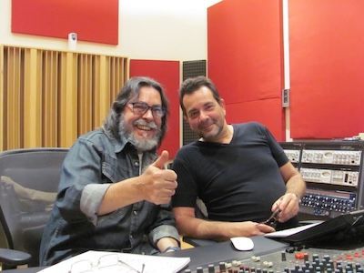 Pablo Rabinovich y Rubén Bloise en Estudio Orion