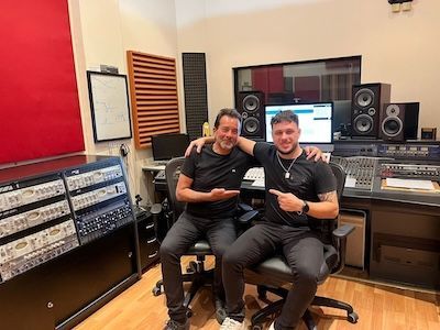 Pablo Rabinovich y Nicolás Romano en Estudio Orion