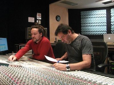 Pablo Rabinovich con Hernán Ascóniga