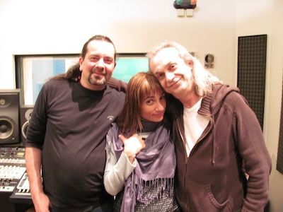 Pablo Rabinovich, Hilda Lizarazu y David Lebón en Estudio Orion
