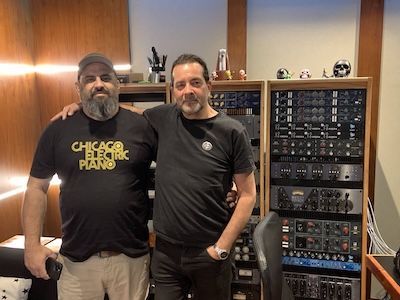 Pablo Rabinovich y Diego Vázquez en Estudio Buho