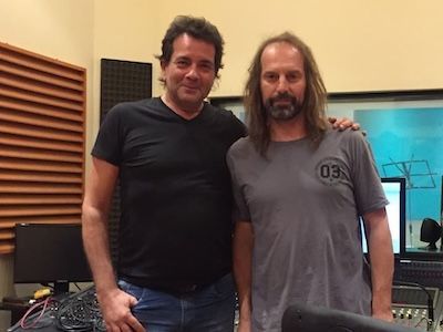 Pablo Rabinovich y el Chango Spasiuk en Estudio Orion