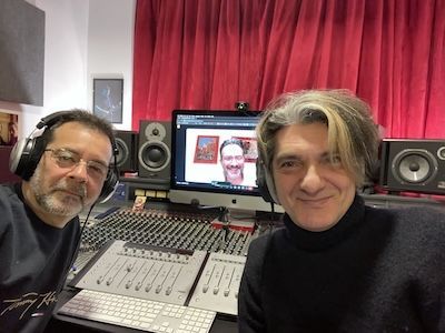 Pablo Rabinovich y  Federico Melioli en Estudio Orion