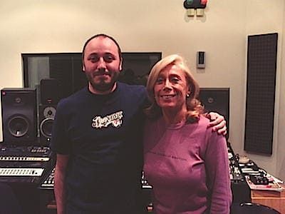 Santi Esterlus y Amelita Baltar en el Estudio Orion
