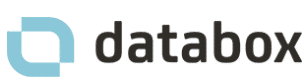 A white background with the word databox on it