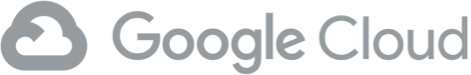 A google cloud logo on a white background