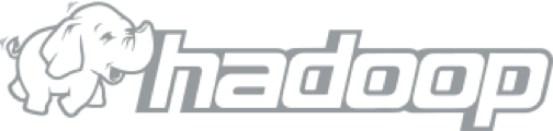 A logo for hadoop with a picture of a bear on it