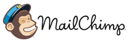 The logo for mailchimp is a monkey wearing a hat.