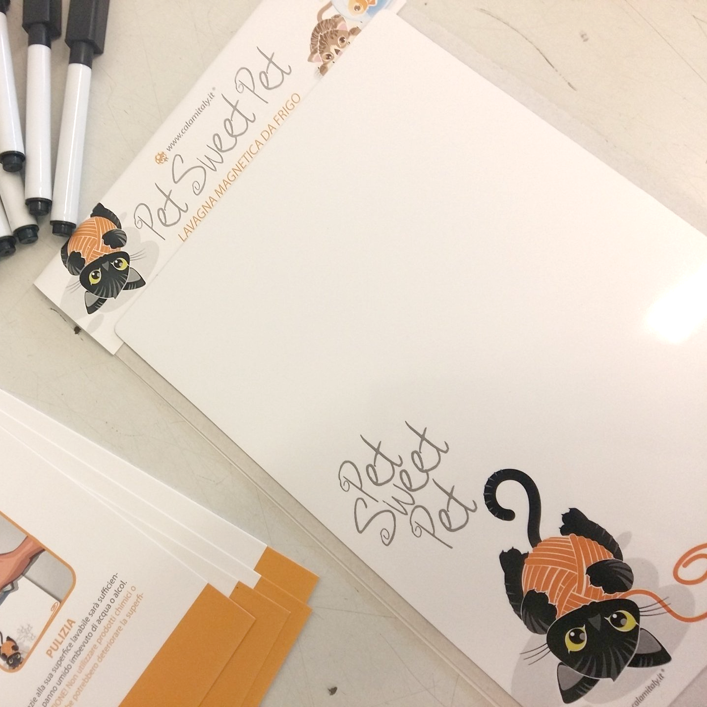 lavagne magnetiche da frigo riscrivibili personalizzate