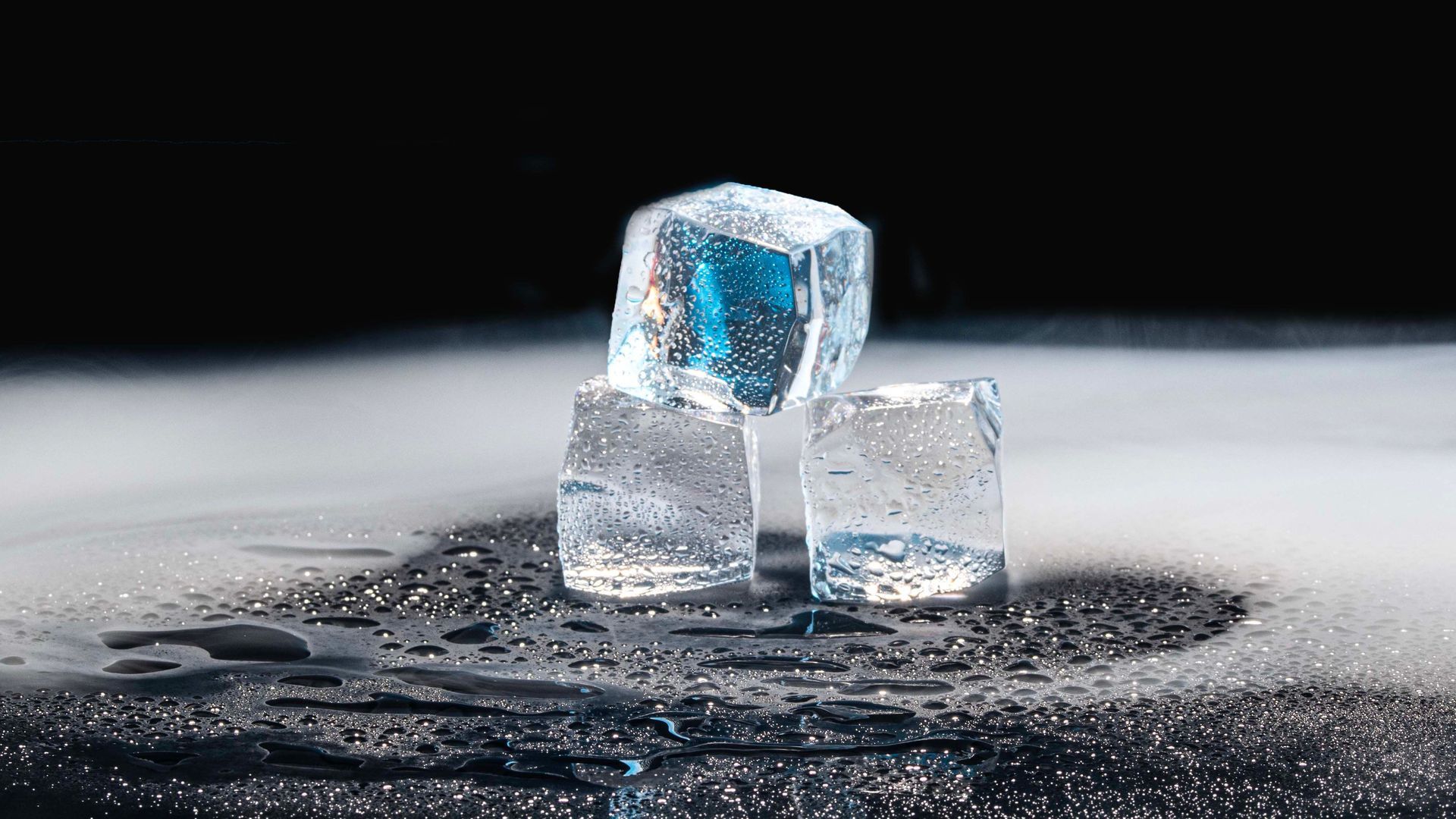 Stack of Ice Cubes
