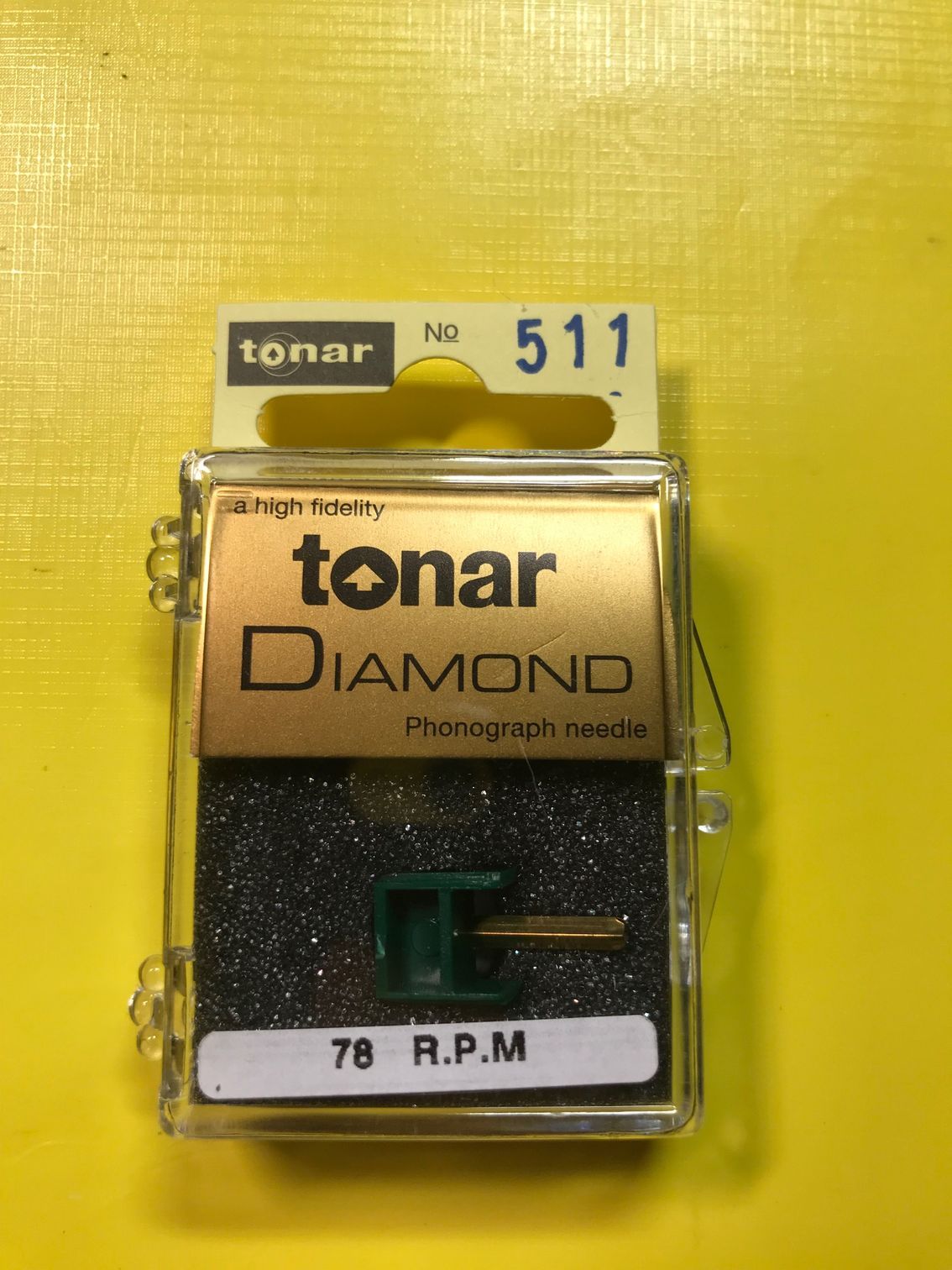Naald Philips GP400 MKI / 78 Toeren – Tonar 511