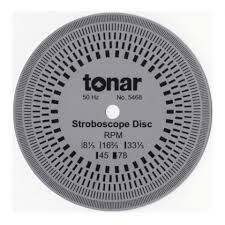 Tonar Aluminium stroboscoop disc