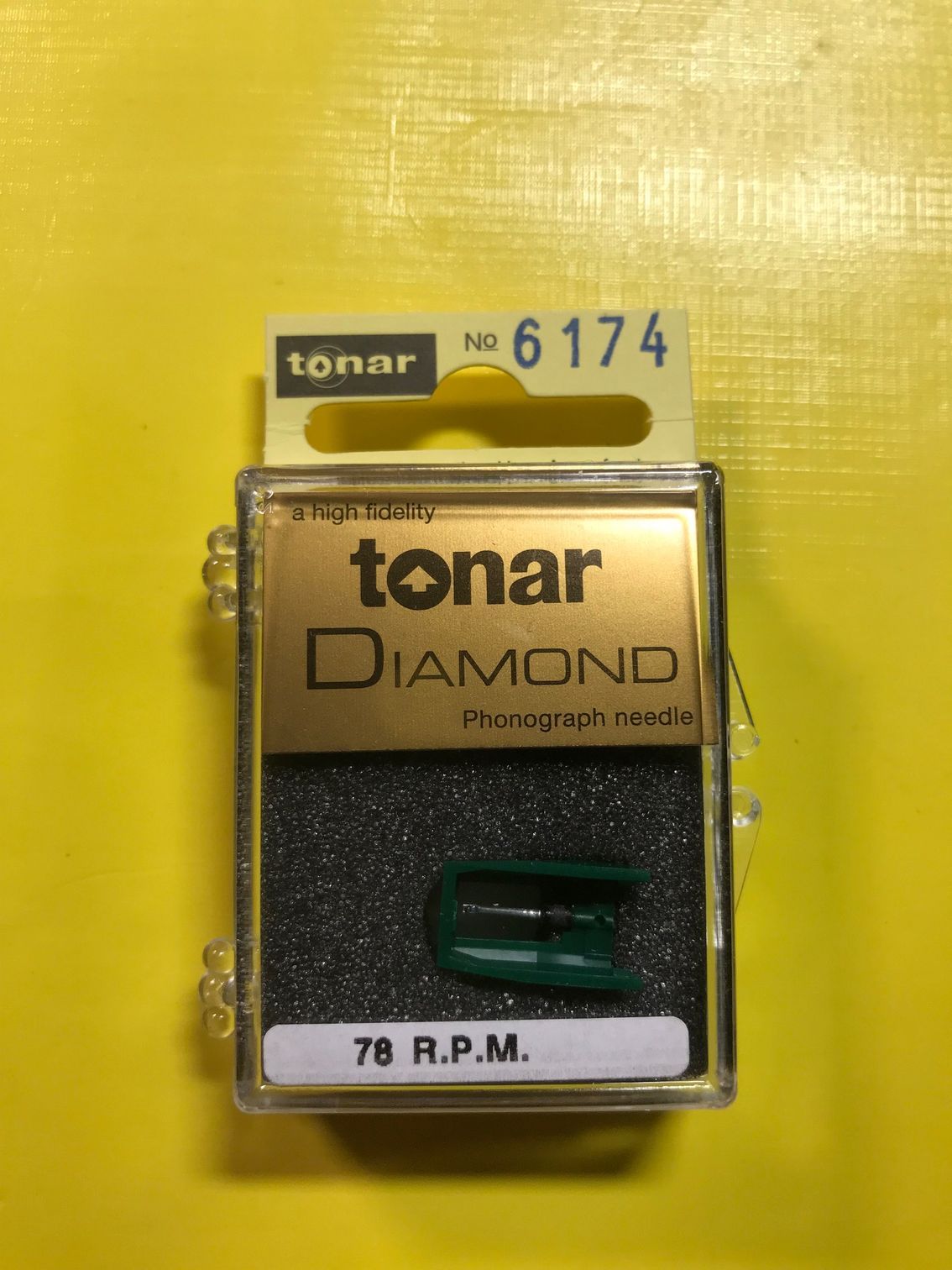 Naald U.P.O. Red 78 toeren – Tonar 6174