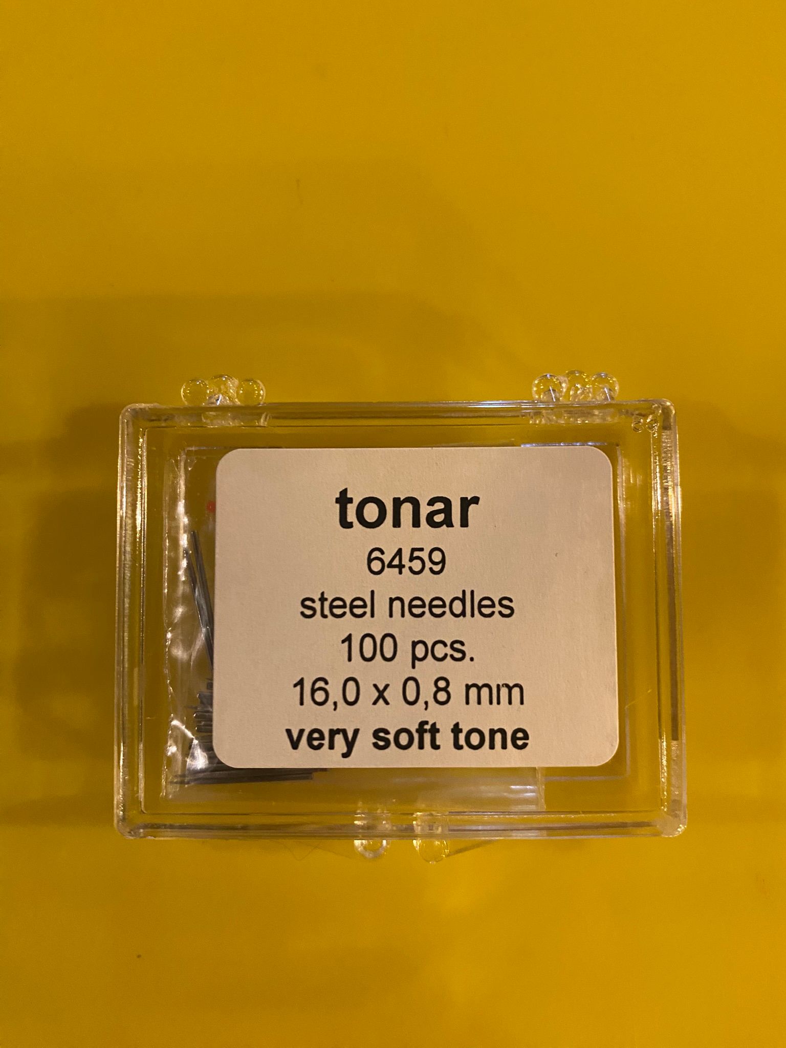 Tonar Stalen naalden Very Soft Tone / 78 Toeren - Tonar 6459