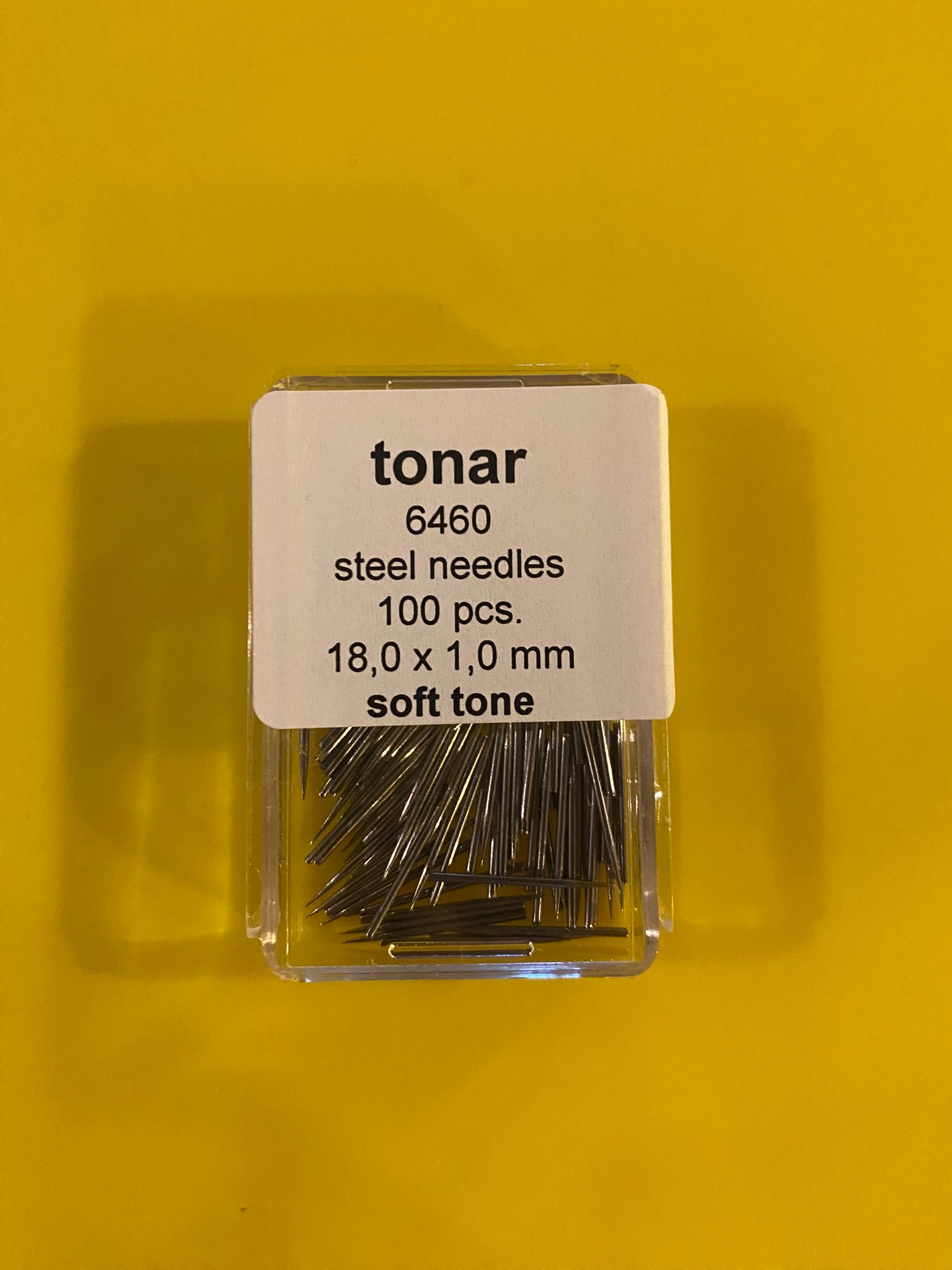 Tonar Stalen naalden Soft Tone / 78 Toeren - Tonar 6460