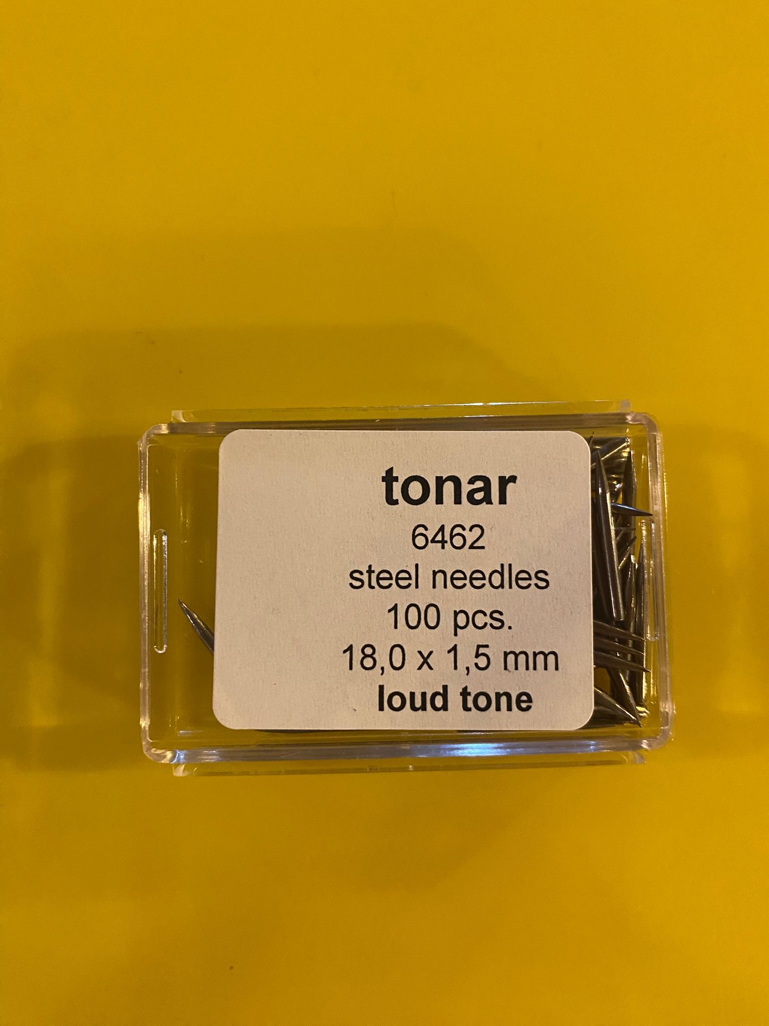 Tonar Stalen naalden Loud Tone / 78 Toeren - Tonar 6462