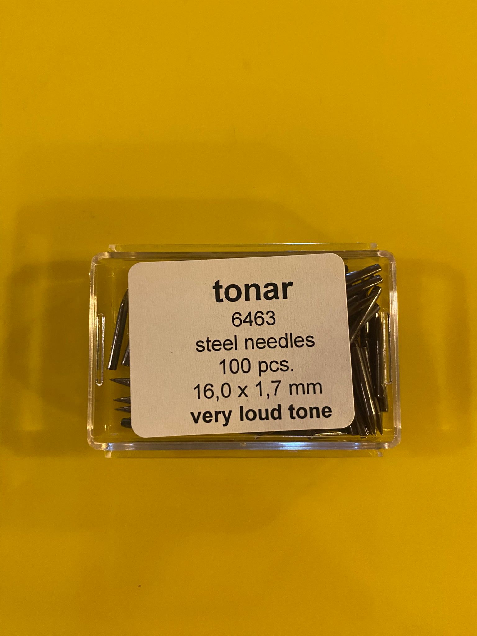 Tonar Stalen naalden Very Loud Tone / 78 Toeren - Tonar 6463