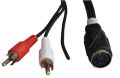 Verloop Din <-> Tulp voor platenspeler