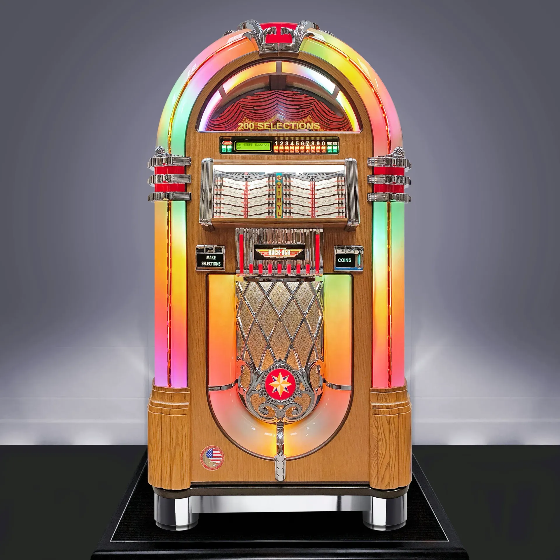 Naald Rock-Ola Vinyl Jukebox (nieuw model) – Tonar 981