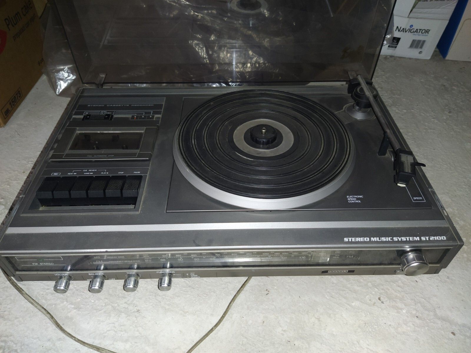 Naald Aristona ST 2100  platenspeler – Tonar 2132