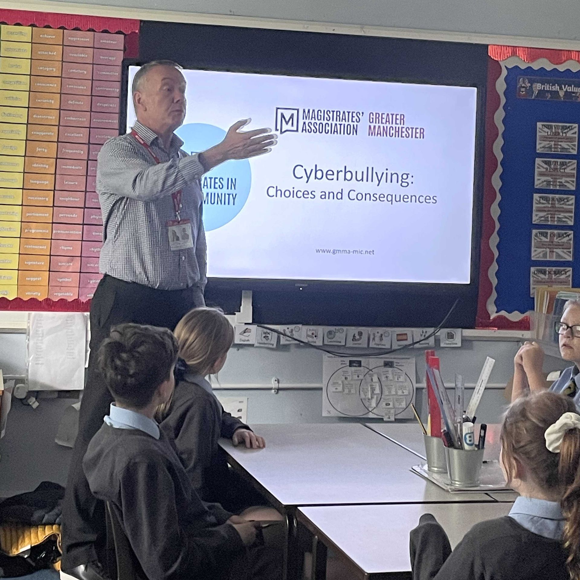Start of Cyberbullying - choices and consequences presentation