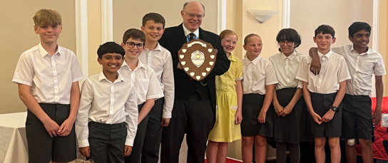 Picture of Stockport Grammar School, this year's champions