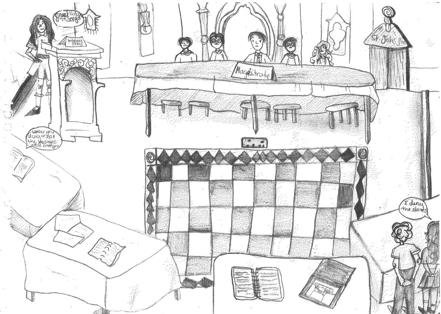 2022 winning court artist entry
