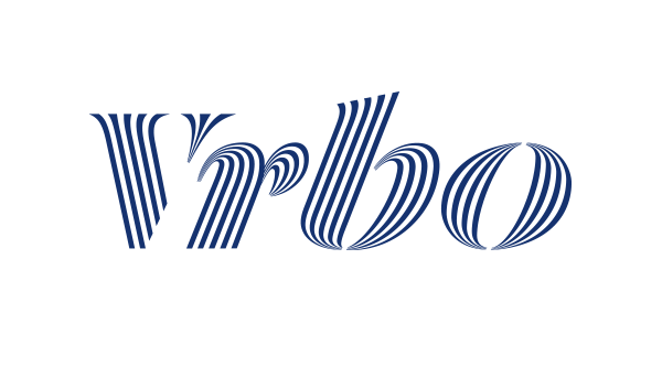 The word virbo is written in blue lines on a white background