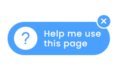 A blue button that says help me use this page