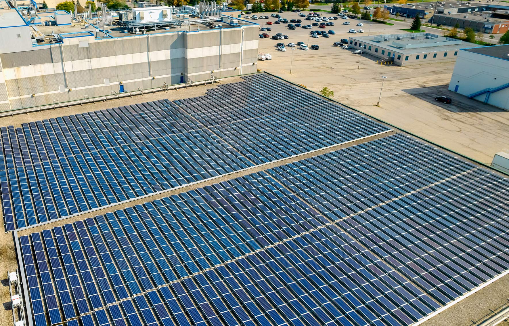 TCS Toronto solar panels